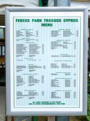 Cyprus Restaurant and Cafe Prices - TravelPriceWatch.com