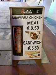 Cyprus Restaurant and Cafe Prices - TravelPriceWatch.com