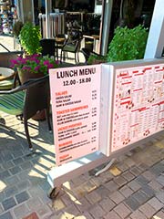 Cyprus Restaurant and Cafe Prices - TravelPriceWatch.com