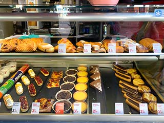 Bakery prices Menton, France