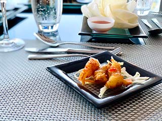 Tempura at Asian a la carte Mitsis Rodos Village Beach Hotel & Spa