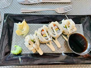 AUra Maki sushi Asian a la carte Mitsis Rodos Village Beach Hotel & Spa