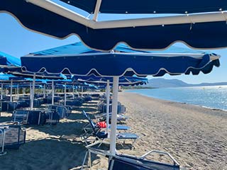 Beach at Mitsis Rodos Village Beach Hotel & Spa