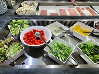 Breakfast at Mitsis Rodos Village Beach Hotel & Spa