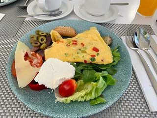 Breakfast at Mitsis Rodos Village Beach Hotel & Spa