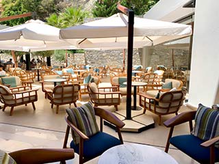 Day bar at Mitsis Rodos Village Beach Hotel & Spa