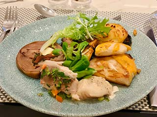 Mitsis Rodos Village Beach Hotel & Spa dinner