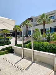 Freshwater pool area bungalows Mitsis Rodos Village Beach Hotel & Spa