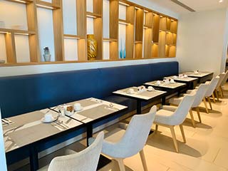 Buffet restaurant inside Mitsis Rodos Village Beach Hotel & Spa