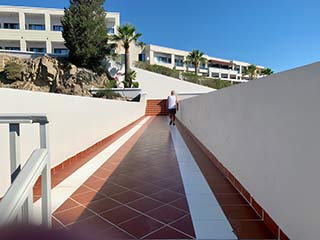 Road to the beach Mitsis Rodos Village Beach Hotel & Spa