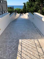 Road to the beach Mitsis Rodos Village Beach Hotel & Spa