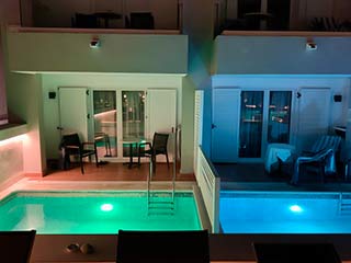 Superior Family Sharing pool Bumgalows at Mitsis Rodos Village Beach Hotel & Spa