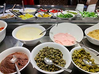 Saturday dinner at Buffet Mitsis Rodos Village Beach Hotel & Spa