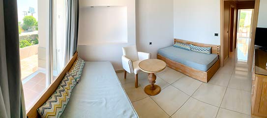 Mitsis Rodos Village Beach Hotel & Spa family room bungalow superior
