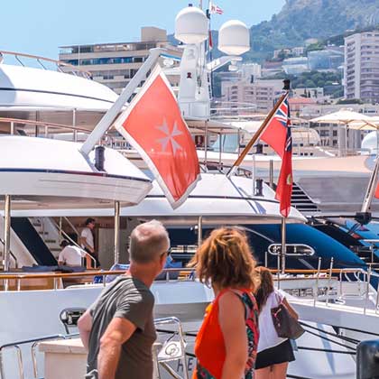 Events in Monaco Yaght