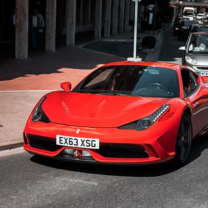 Events in Monaco Ferrari