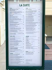 Food prices Monaco
