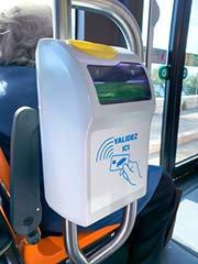 Ticket validator in Nice, France