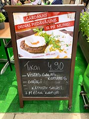 Riga Restaurant Cafe Menu Prices - TravelPriceWatch
