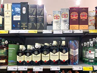 Riga Alcohol Prices - TravelPriceWatch