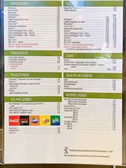 McDonald's menu prices Tallinn